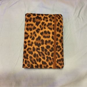 NWOT leopard print budget planner